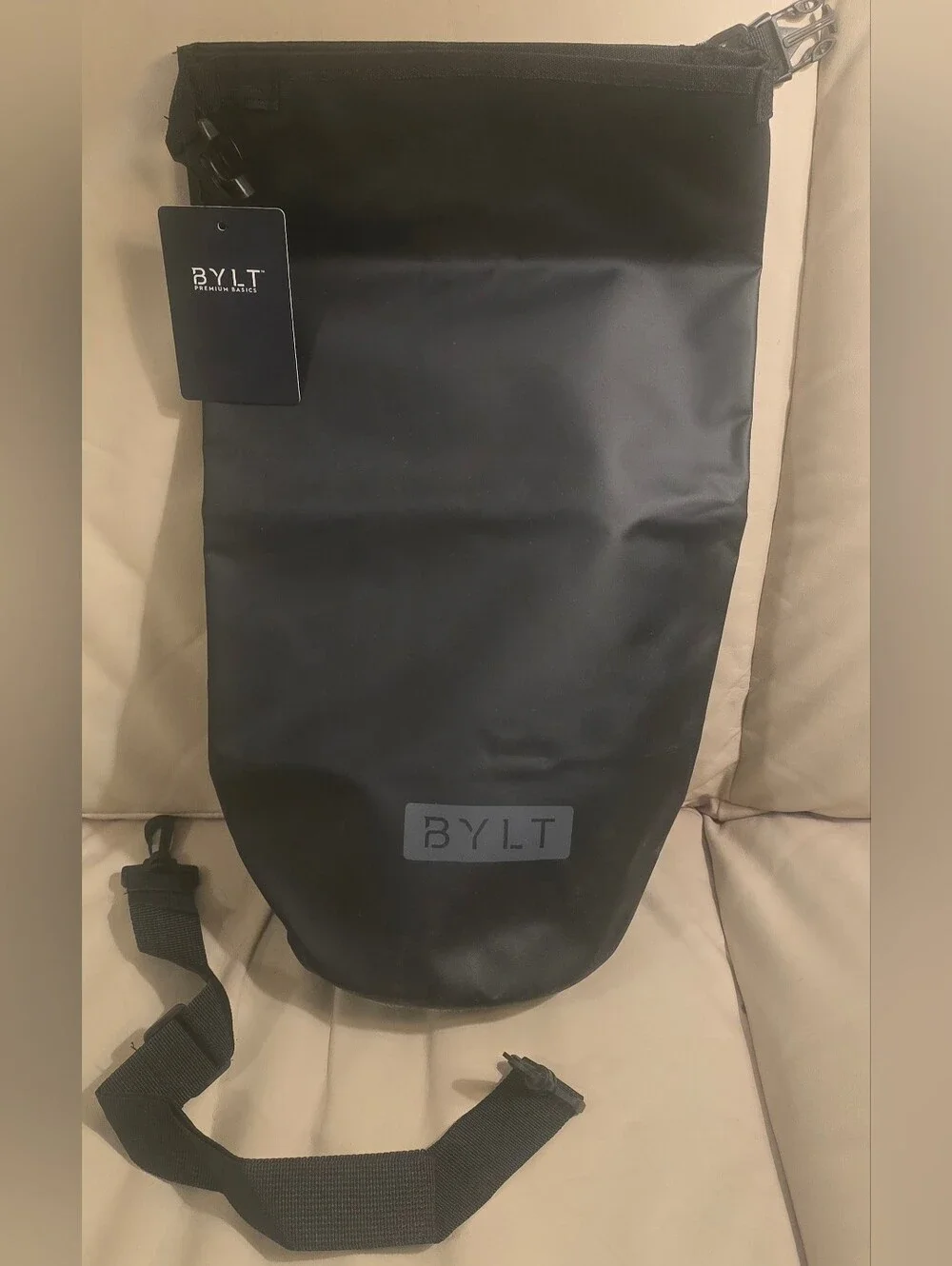 NWT BYLT Bios Black Roll-Top Dry Bag Waterproof